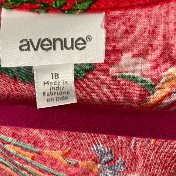 Avenue Paisley Dress Size 18 - Picture 3 of 6